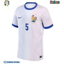 Camisa de Futebol França Jules Kounde #5 Equipamento Secundário Europeu 2024 Manga Curta